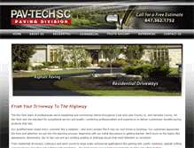 Tablet Screenshot of pavtechsc.com